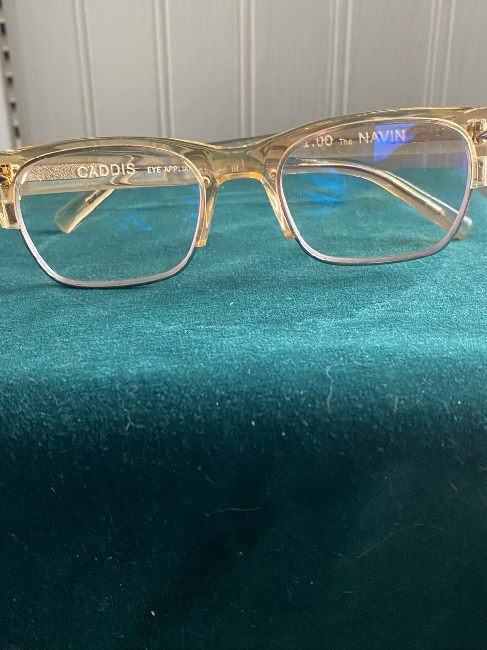 Caddis Women's Navin Honey Frame Blue Light Reader 1.0 Glasses